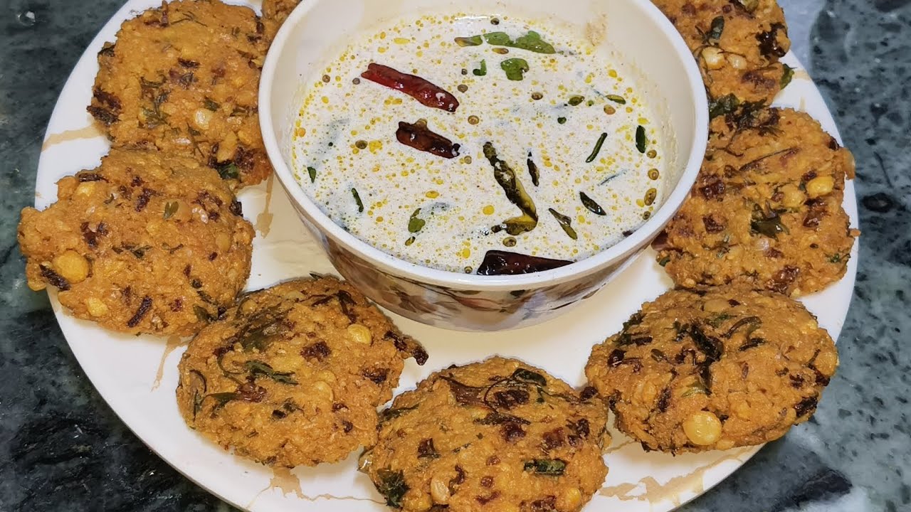 चना दाल से बनाये ये स्वादिष्ट नाश्ता | Easy Way To Make Dal Vada Recipe | Easy Nashta Recipe |