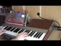 KRZYCHU (COVER) TRANS X - "Living on video" (Live on Korg Radias)