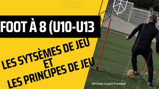 Tactique : Foot à 8 (u10-u13) Systèmes de jeu et principes de jeu