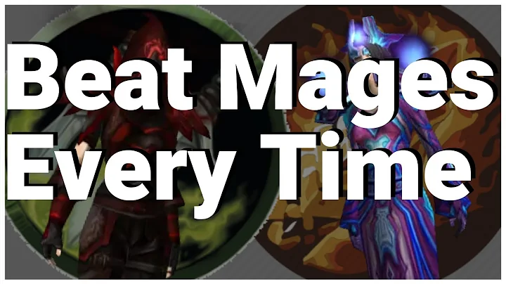 How to Beat Mages as a Rogue in Classic WoW - Rogue Dueling Guide Part 1