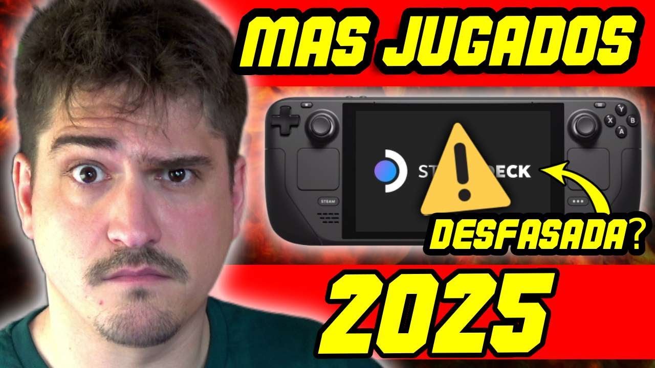 🔴 Los MÁS JUGADOS EN STEAM DECK 2025: ¿DESFASADA?