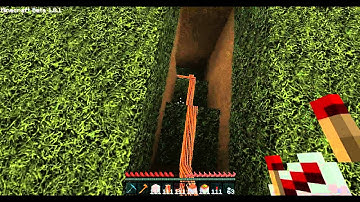 Minecraft 1.8.1 - RedStone Powered hidden Walkway!