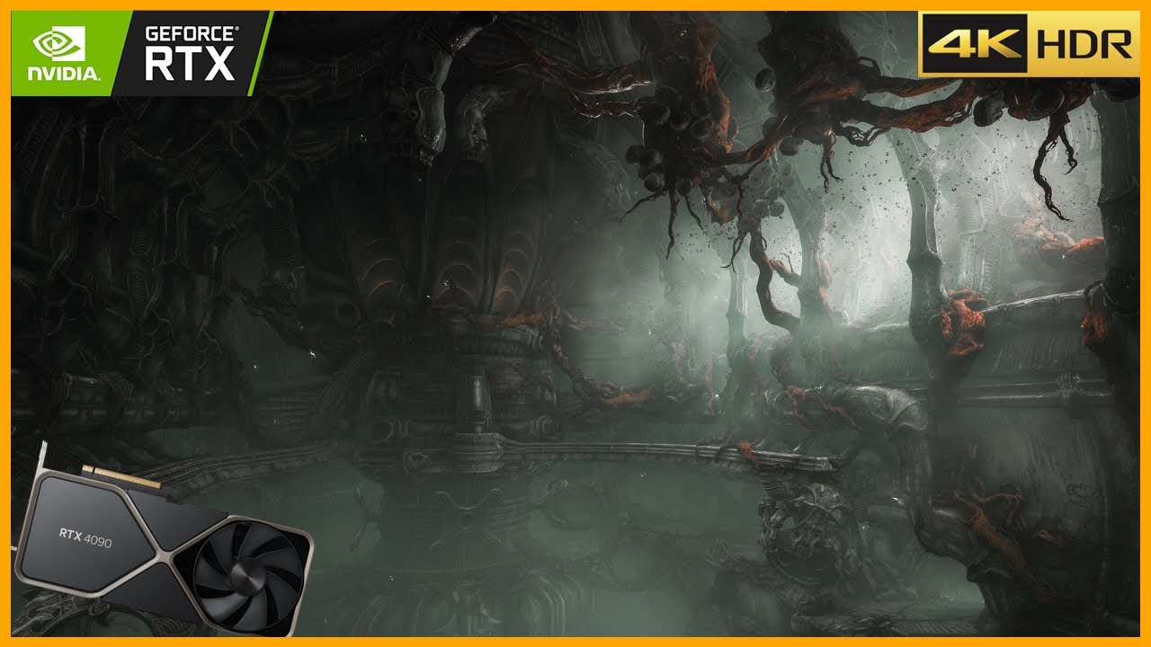 SCORN - NEW HORROR GAME Part 4 on RTX 4090 | Realistic ULTRA Graphics [4K 60FPS HDR]