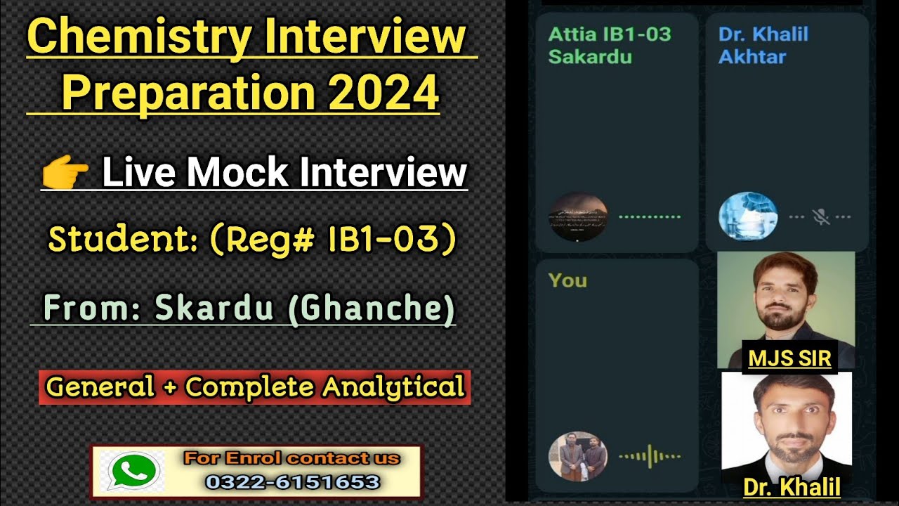 Live Mock Interview-05|Complete Analytical|Important Questions ...