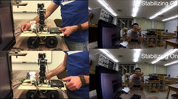 Self-stabilizing platform test