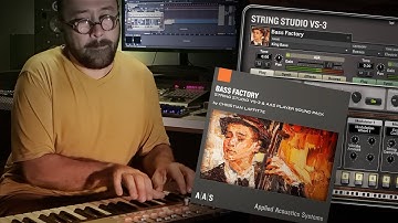 Funk Time—Thiago Pinheiro jams with the Bass Factory sound pack for String Studio VS-3