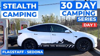 Stealth Camping at a Hotel: Road Trip to Sedona, AZ - Day 1 of 30 | S3:E12