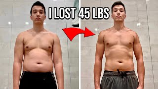 My Quarantine Body Transformation (I Lost 45 Pounds!!)