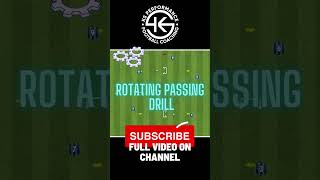 Rotating Passing Drill #soccer #football