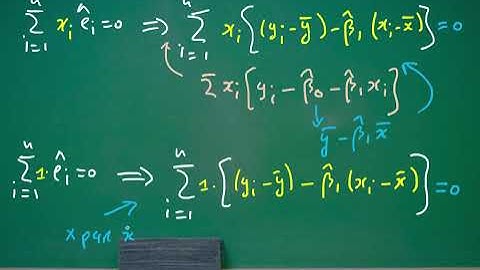 Économétrie (Régression simple).4/ Estimateur MCO (suite et fin)