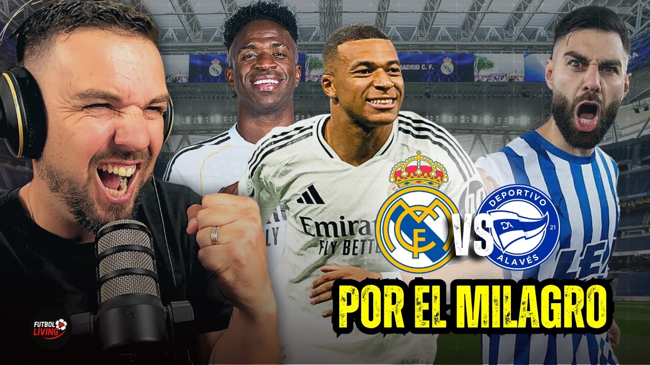 GANA EL REAL MADRID 2 A 1 🔴 REAL MADRID 2-1 DEPORTIVO ALAVÉS EN VIVO ...