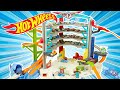 Hot wheels mega garage attaque requin ultimate garage playset jouet voitures cars toy review juguete