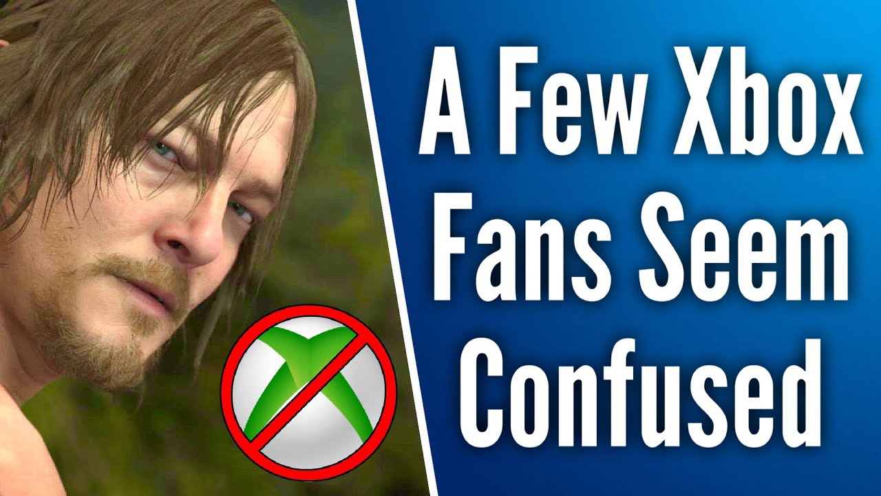 Uitgaand Ochtend gymnastiek Ounce Some Xbox Fans are Celebrating the Fact Death Stranding Still Isn't  Releasing on Xbox One - YouTube