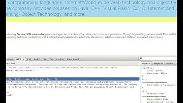 CSIS-3020 Web Programming and Design - Week 3 Video 1