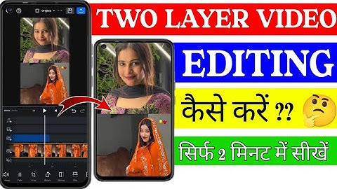 Trending Double Layer Video Editing In Vn || Two Layer Video Kaise Banaye || Vn Video Editor ||