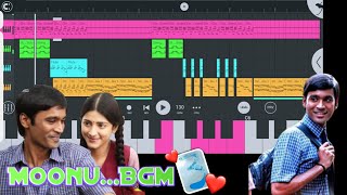 3 Moonu bgm piano ||3 bike ride bgm|Anirudh ravichander||FL studio mobile|piano Tech gallery screenshot 1