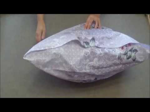 How to Sew a Pillowcase with Pattern. Free Sewing Tutorial with ...
