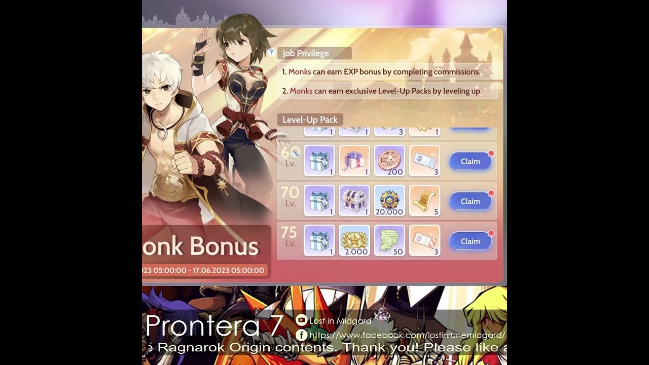 RAGNAROK ORIGIN - MONK CLASS IS HERE!