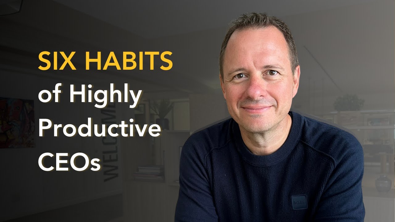 Ceo Daily Routine Biotech Highly Productive CEOs Follow These Daily Habits - YouTube