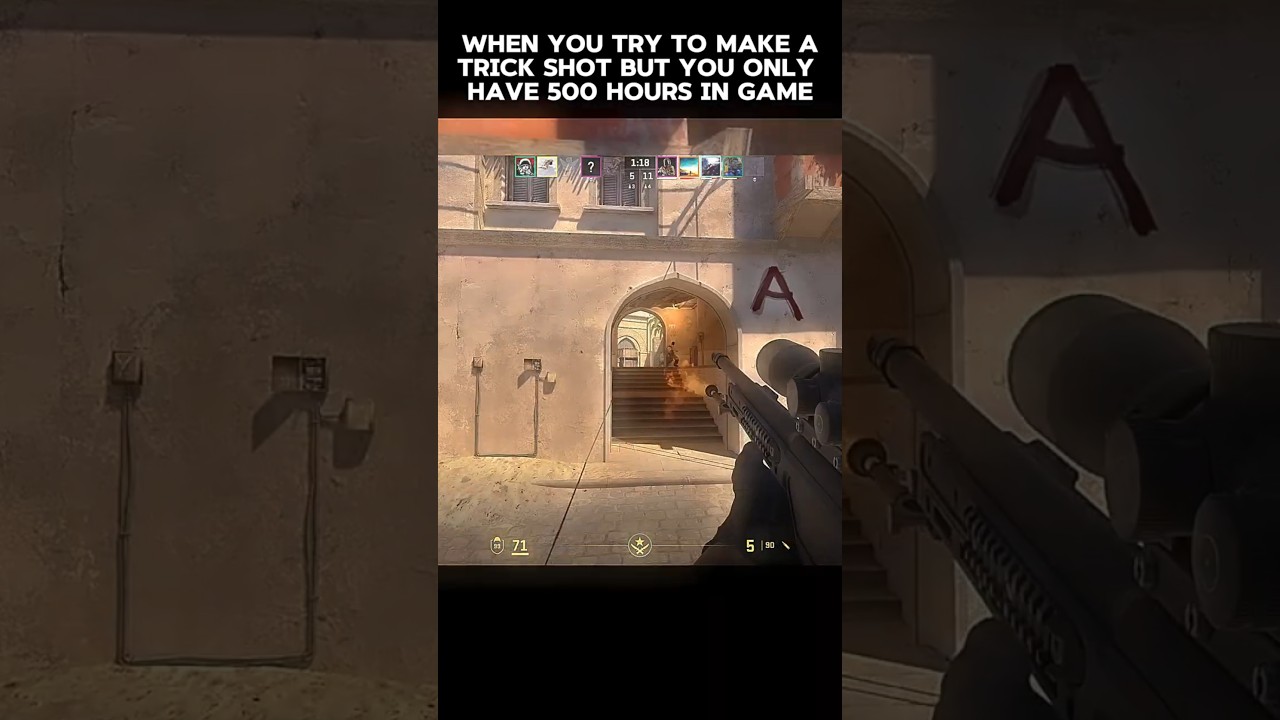 CS2 CRAZY 3000 MMR Trickshot