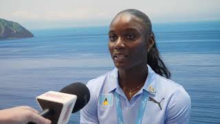 WTM London 2024: Julien Alfred, 100m Olympic Gold Medallist Paris 2024, Saint Lucia