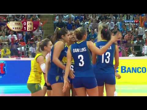 BRASIL 3 X 0 TAILÂNDIA, MELHORES MOMENTOS