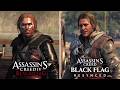 Assassins Black Flag Resynced Comparison | Original vs Remake (4K 60FPS)