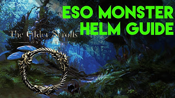 ESO Undaunted Monster Helm Guide