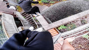 PARKOUR vs. SECURITY - Real Chase Situation - GoPro HERO3