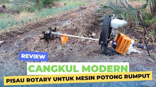 Cakar Baja atau Rotary | Pisau Tambahan untuk Mesin Potong Rumput | Cangkul Modern.