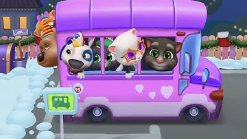 TALKING TOM FRIENDS 😻🚙🐈: UP GAME 2023: PART 15 || WALKTHROUGH, IOS, ANDROID GAMEPLAY