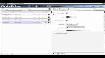 Microsoft SQL API RMS Dynamics Product Change Managements with eSync Live Browser - Short Demo