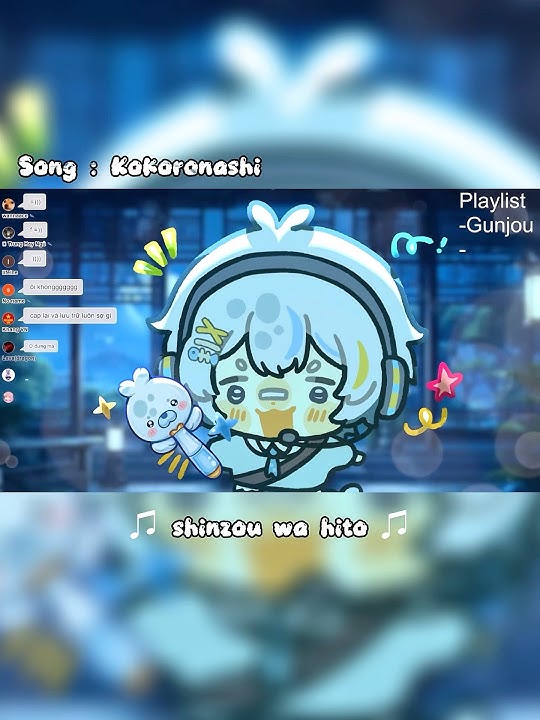Kokoronashi (lyrics) - Ki Ki Ch Cover | #kiki #vtuber #vtubervn #vtubervn #singing #cover #shorts
