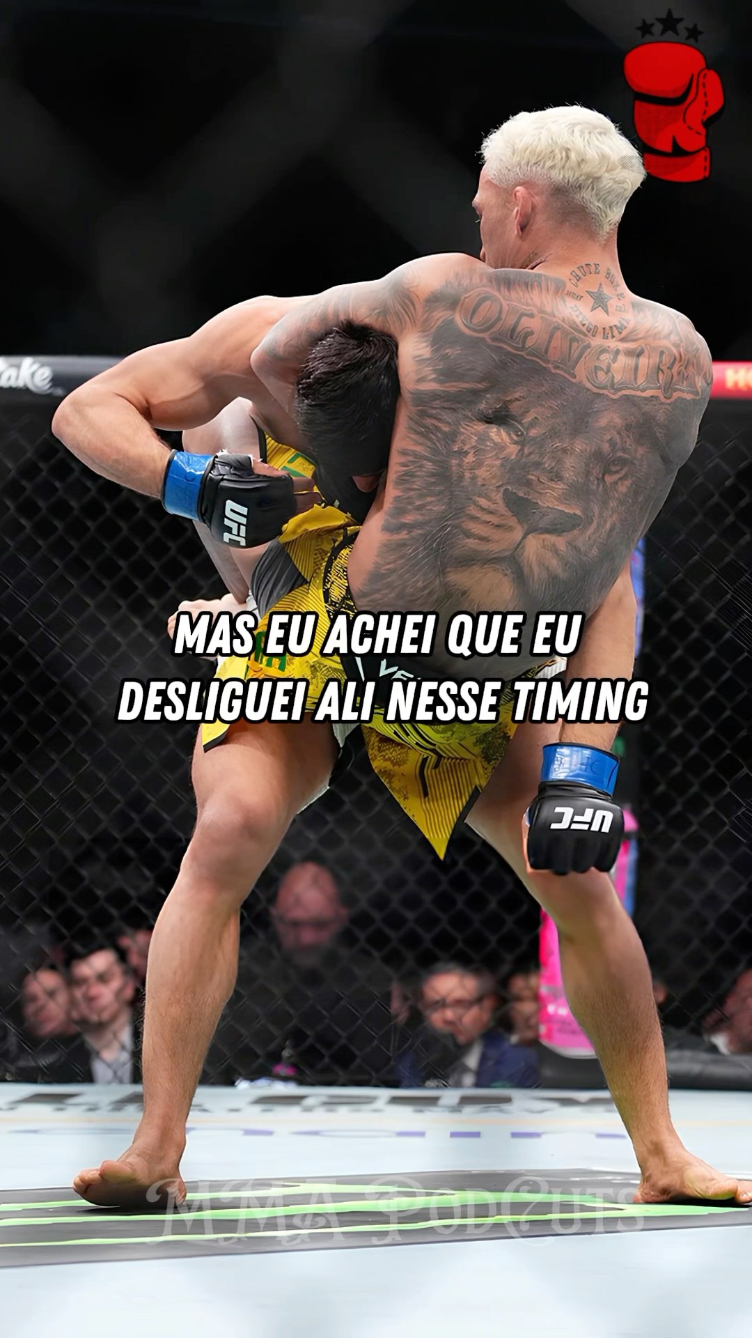 CHARLES OLIVEIRA X TSARUKYAN #mma #luta #boxe #ufc #foryou #shortsfeed #brasil