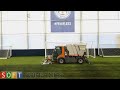Artificial Grass Pitch Maintenance for LCFC Indoor Pitch | Football Pitch Maintenance