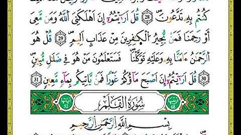ختمة مصحف التجويد برواية ورش الصفحة رقم 564