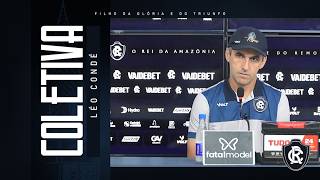 COLETIVA COM TÉCNICO LÉO CONDÉ PÓS-JOGO GRÊMIO X REMO 05/04/26