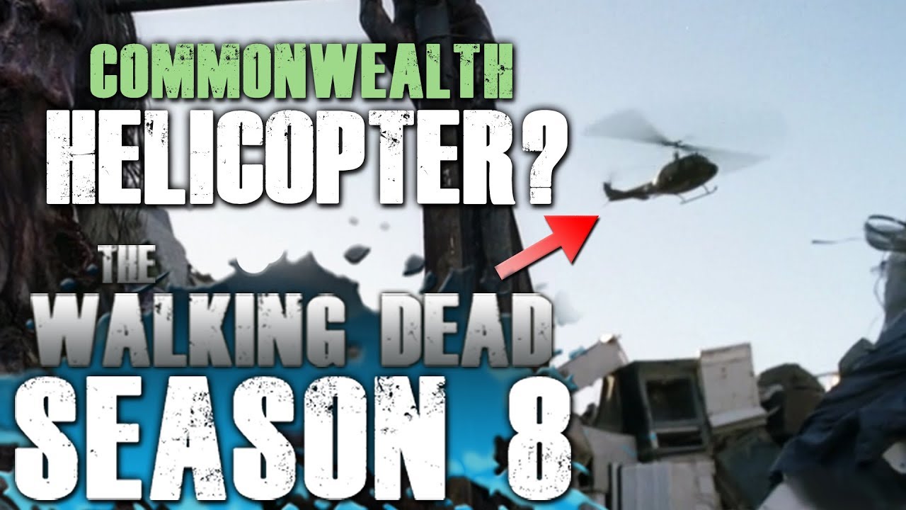 The Walking Dead Season 8 Episode 15 - Is the Helicopter from the