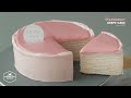 딸기 크레이프 케이크 만들기 : Strawberry Crepe Cake Recipe | Cooking tree