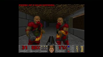 Doom 2 - The Waste Tunnels - UltraViolence Difficulty - Speedrun WR PSN
