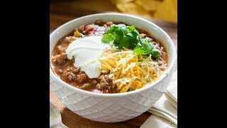 easy simple delish chili