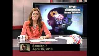 PSY101  Session 8  Spring 2013