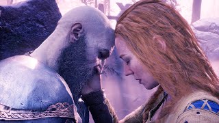 Kratos Final Moments With Faye - Faye Teaches Kratos How to Love - God of War Ragnarok