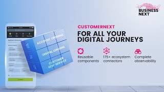 CUSTOMERNEXT|| Simplifying all Digital Journeys with AI and real-time analytics|| Arabic Version