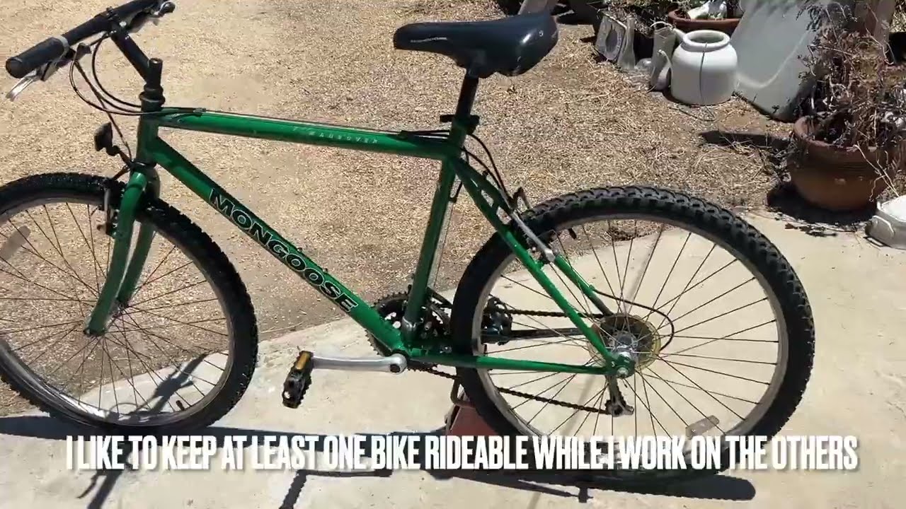 $20 Vintage Mongoose Mountain Bike | First Wash | All Original