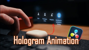 HIGH QUALITY Hologram Animation / DaVinci Resolve Tutorial
