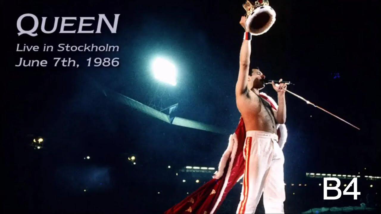 Freddie Mercury Vocal Range Live in Stockholm 07/June/86 C3F5 YouTube