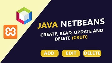 JAVA NETBEANS - ADD, EDIT, DELETE OR CRUD (CREATE READ UPDATE DELETE)