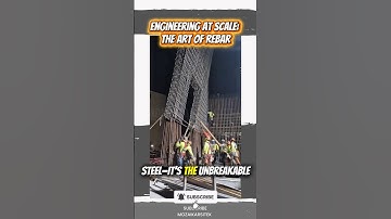 Engineering at Scale: The Art of Rebar. #shotrs #viral #construction #project #engineering