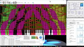 [Black MIDI][My new CPU cooler test]Septette for the Dead Celeron 4.46GHz Legit run